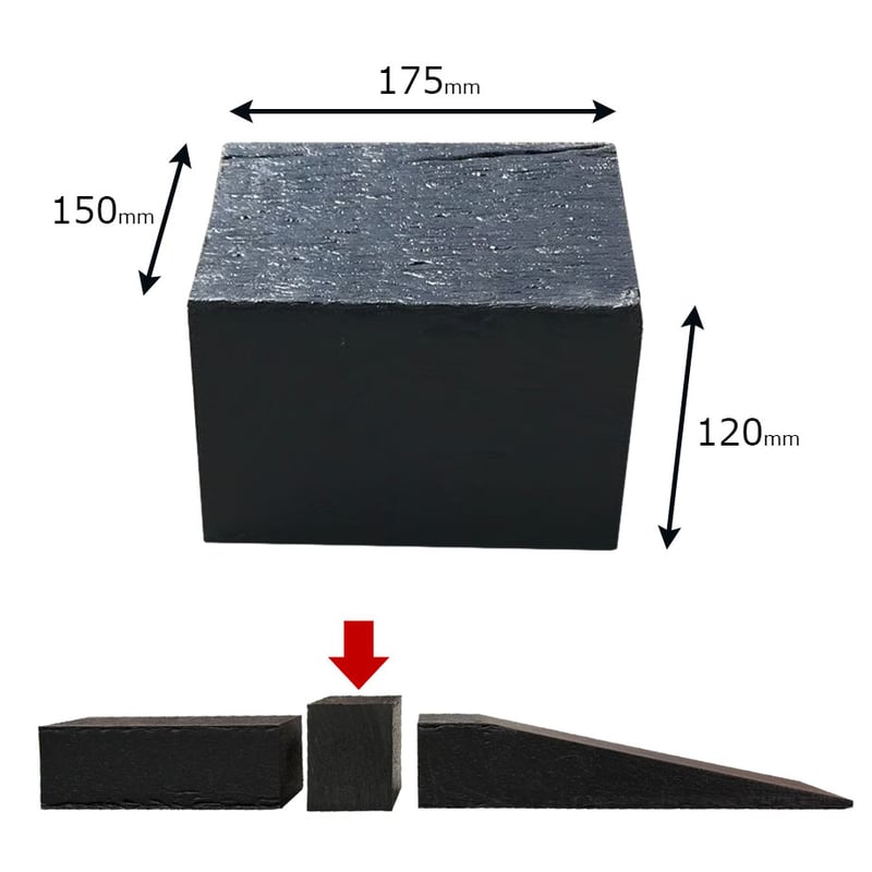 AKB-L175 AKブロック 小 幅150×高さ120×長さ175mm 重さ2.2kg AK