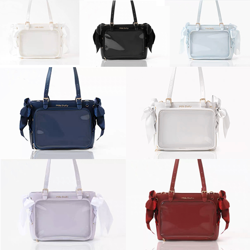 FUYUUNEKO】サイドリボン付き痛バッグ milk dolly【推し活グッズ】 | G.