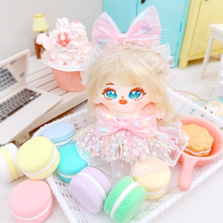 【ぬい服】ぬいぐるみ用パーティードレス 10~15cm 用【推し活グッズ】