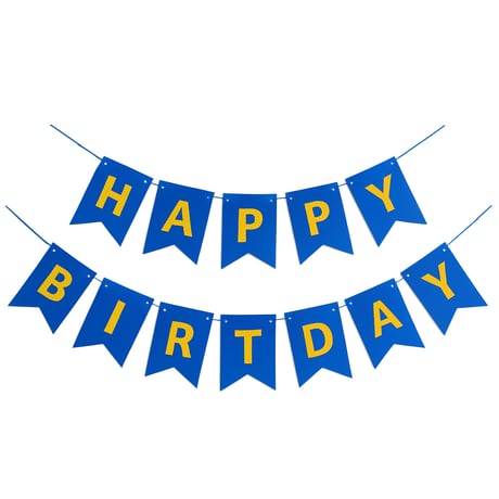 HAPPY BIRTHDAY 推しカラー　ガーランド【生誕祭グッズ】
