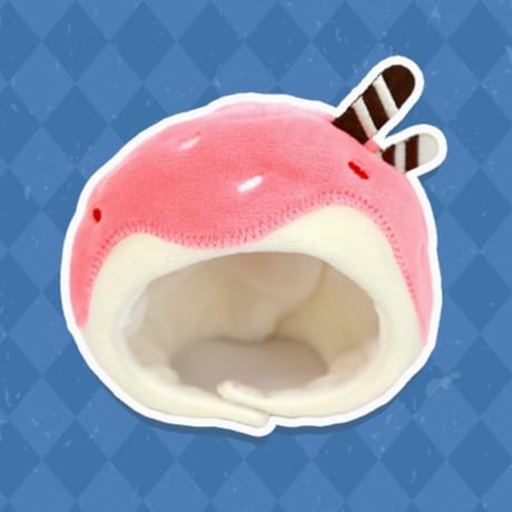 ぬいぐるみ用着ぐるみキャップ【アイス】10cm用【推し活グッズ】