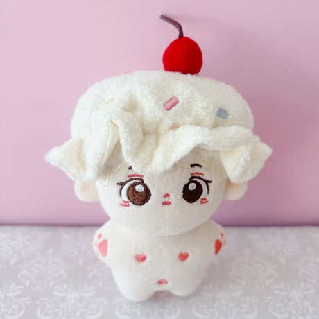 ぬいぐるみ用帽子【アイス・パンケーキ】10cm用【推し活グッズ】