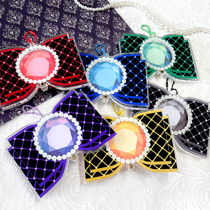G.triGerオリジナル 推し活グッズ】アクリル缶バッジケース【リボン