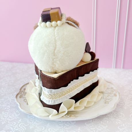 ぬい服　ショートケーキ型ぬいぐるみ用着ぐるみ　10cm用【推し活グッズ】