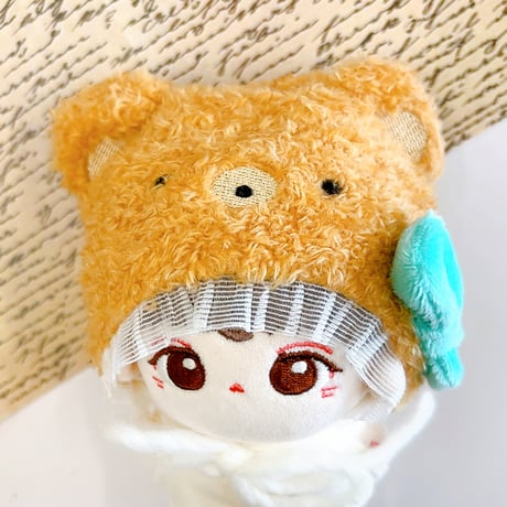 【ぬい服】アニマル帽子&ぬい服セット【10cm用】【推し活グッズ】