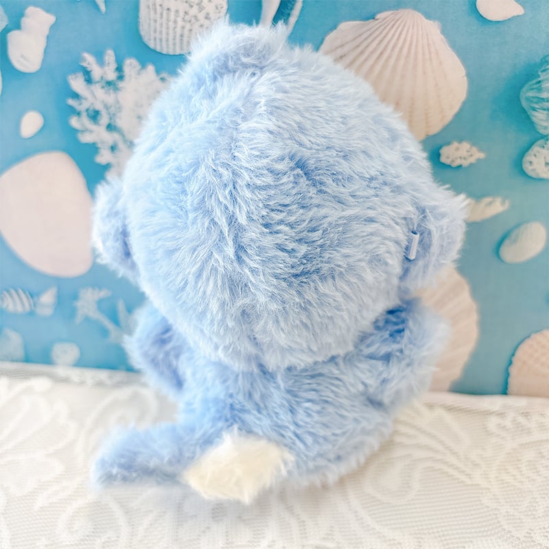 ぬい服】ぬいぐるみ用ポンチョ (10cm 用 )【サメ・アザラシ ぬい服】ぬいぐるみ用ポンチョ (10cm 用 )【サメ・アザラシ