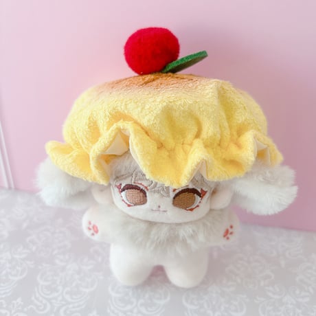 ぬいぐるみ用帽子【アイス・パンケーキ】10cm用【推し活グッズ】