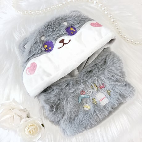 【ぬい服】ふわふわアニマル着ぐるみ【20cm用】【推し活グッズ】