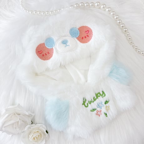 【ぬい服】ふわふわアニマル着ぐるみ【20cm用】【推し活グッズ】