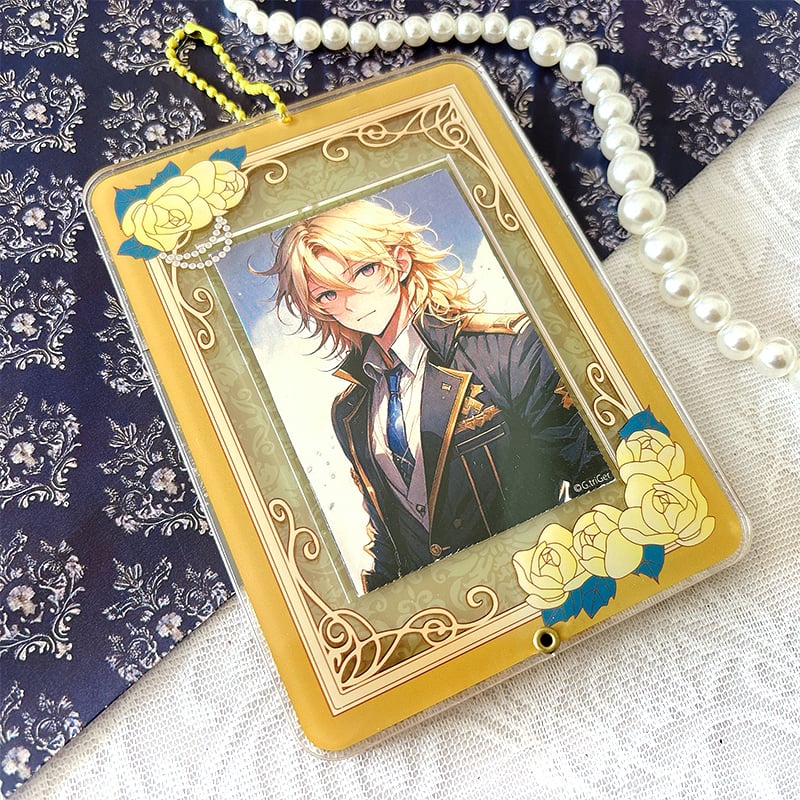 G.triGerオリジナル 推し活グッズ】サイズ調整アクリルフレーム【薔薇