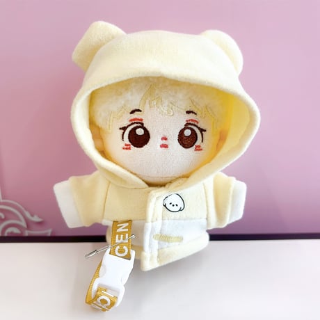 【ぬい服】アニマルパーカー　10cm用