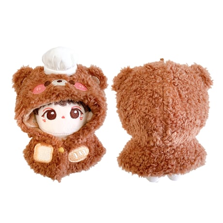 ぬい服　もこもこアニマル着ぐるみ　10cm用【推し活グッズ】