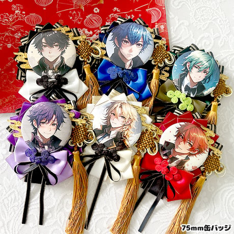 【G.triGerオリジナル 推し活グッズ】チャイナロゼット【缶バッジ 痛ロゼット】