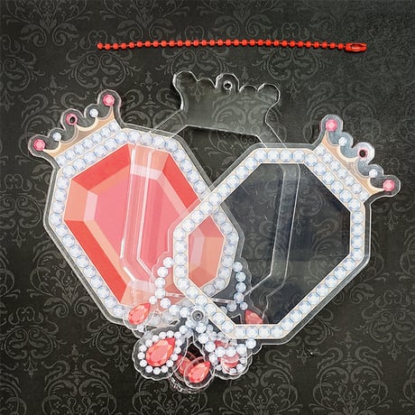 【G.triGerオリジナル】アクリルフレーム【ジュエリー】58mm缶バッジ・アクスタ用【推し活グッズ】