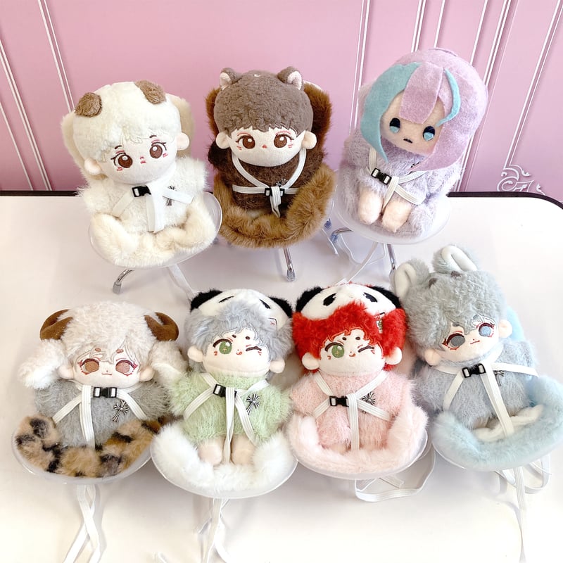 ぬい服】10~15cmぬいぐるみ用ふわふわカーシート | G.triGer