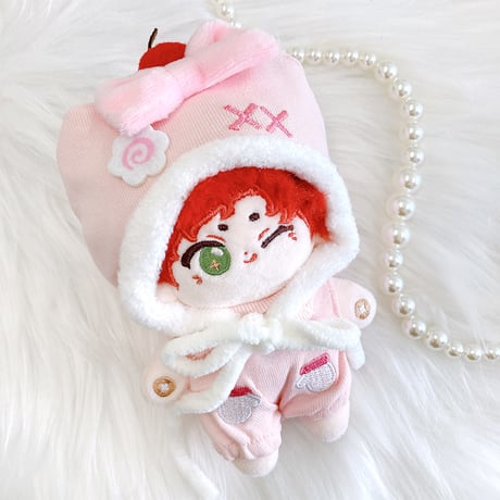 【ぬい服】着ぐるみキャップ&服セット【10cm用】【推し活グッズ】