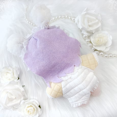 【ぬい服】ぬいぐるみ用ベビー服& ヘッドドレスセット 【15cm 用】【推し活グッズ】