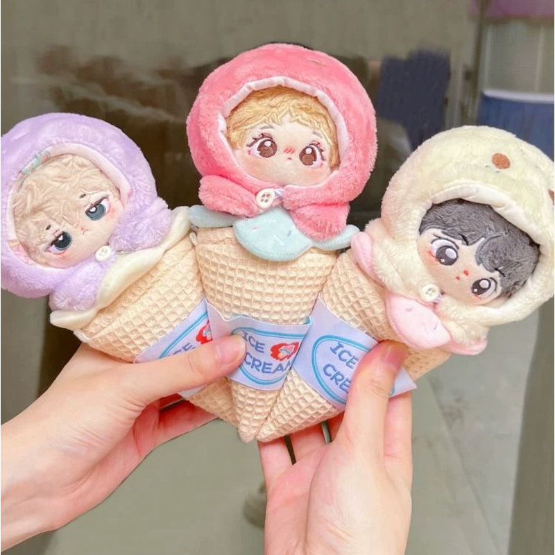 ちびぐるみ用】 アイスクリーム ぬい服 着ぐるみ カスタム オーダー