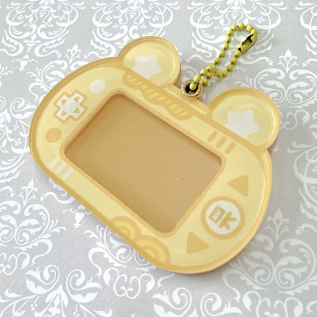 推し活グッズ ゲーム機型アクリルフレームキーホルダー