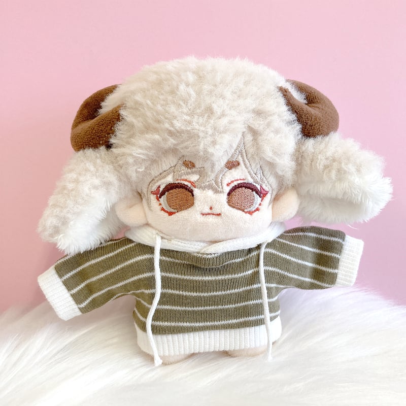 ぬい服】バイカラーパーカー 10cm用 | G.triGer