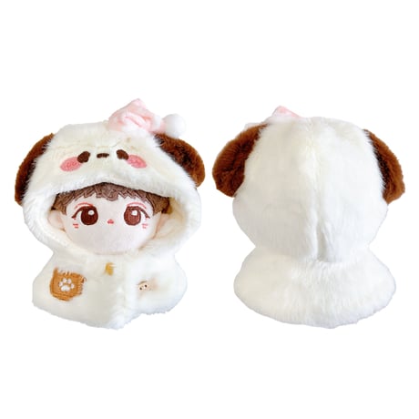 ぬい服　もこもこアニマル着ぐるみ　10cm用【推し活グッズ】