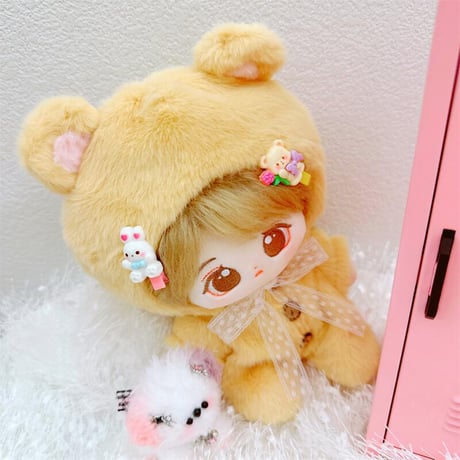 【ぬい服】ぬいぐるみ用着ぐるみ【20cm用】くま【推し活グッズ】
