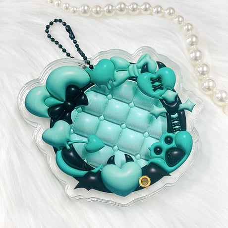【G.triGerオリジナル 推し活グッズ】缶バッジ用アクリルフレーム 【ぷっくり】58mm用