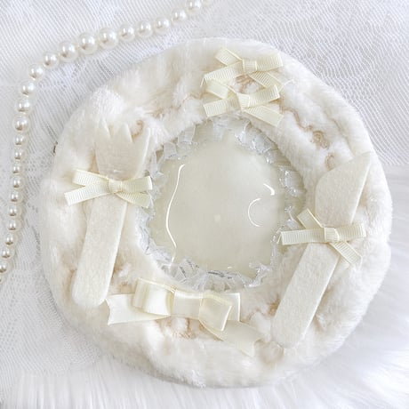 カラトリー装飾付きぬいポーチ【10cm用】【推し活グッズ】