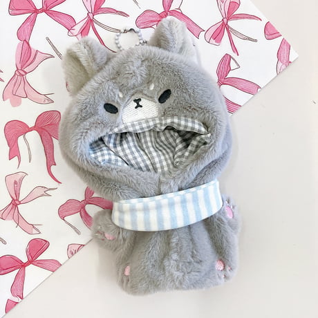 【ぬい服】ぬいぐるみ用スタイ付きアニマル着ぐるみ 10cm用【推し活グッズ】