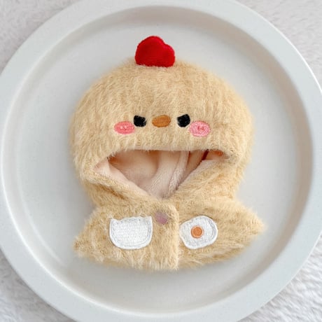 ぬい服　もこもこアニマル着ぐるみ　10cm用【推し活グッズ】