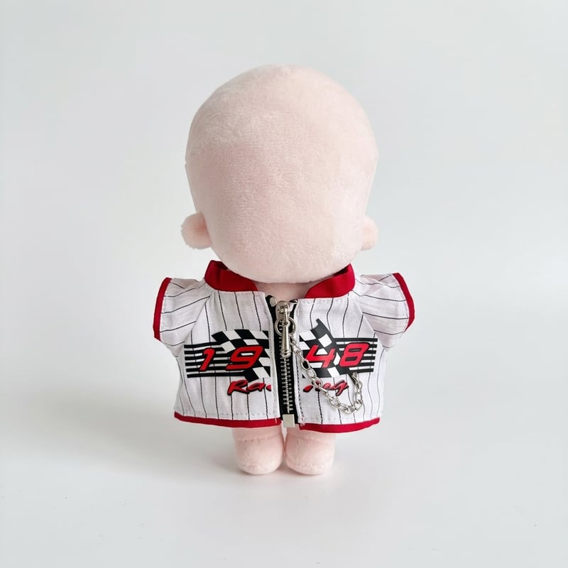 ぬい服】 10cm ぬいぐるみ用 レーシング風ジップアップ | G.triGer