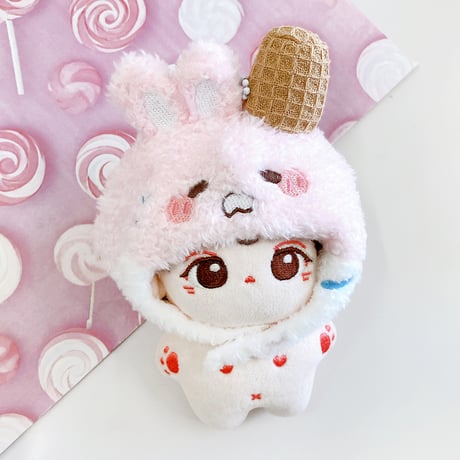 【ぬい服】ぬいぐるみ用着ぐるみキャップ 10cm用【推し活グッズ】