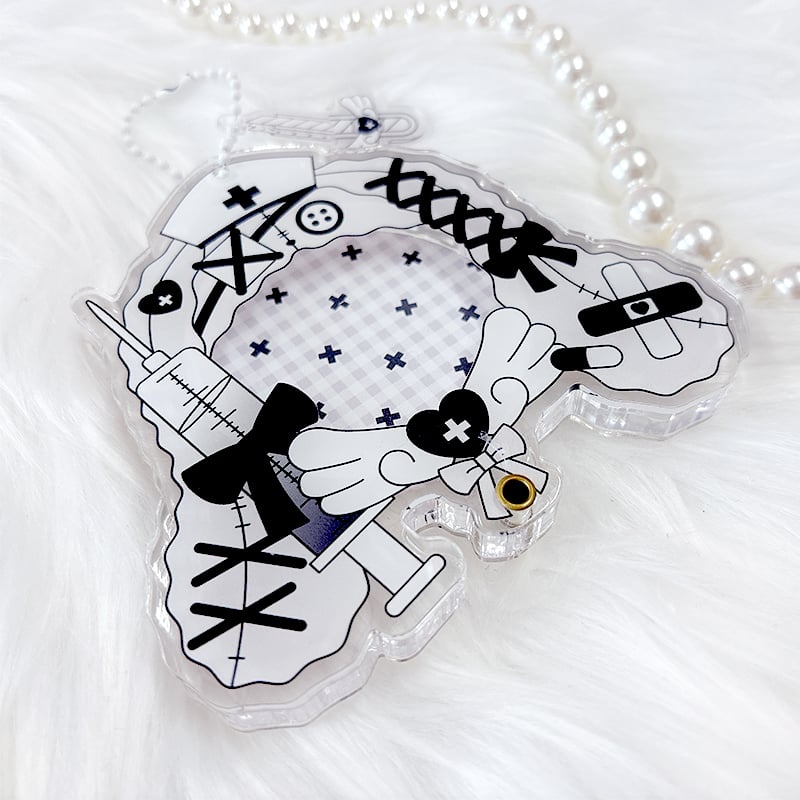 G.triGerオリジナル 推し活グッズ】チャーム付き缶バッジ用アクリル