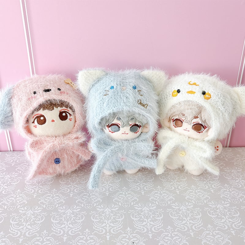 ぬい服 ぬいぐるみニット帽&着ぐるみセット 10cm用【推し活 ぬい服 ぬいぐるみニット帽&着ぐるみセット 10cm用【推し活