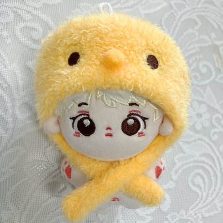 【ぬい服】ぬいぐるみ用着ぐるみキャップ 【くま、うさぎ、ペンギン、ひよこ】10cm用 帽子【推し活グッズ】