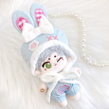 【ぬい服】着ぐるみキャップ&服セット【10cm用】【推し活グッズ】