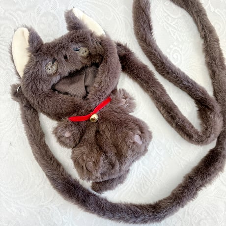【ぬいバッグ】【ぬい服】ふわふわショルダーストラップ付き ぬいぐるみ用着ぐるみ【15cm 用】【推し活グッズ】