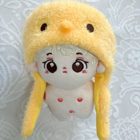 【ぬい服】ぬいぐるみ用着ぐるみキャップ 【くま、うさぎ、ペンギン、ひよこ】10cm用 帽子【推し活グッズ】