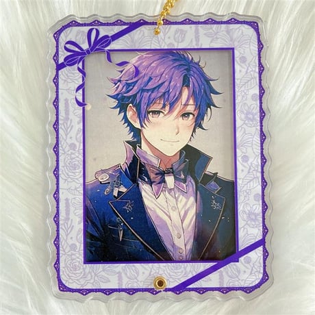 【G.triGerオリジナル 推し活グッズ】アクリルフレーム 【花柄】トレカ・アクスタ用