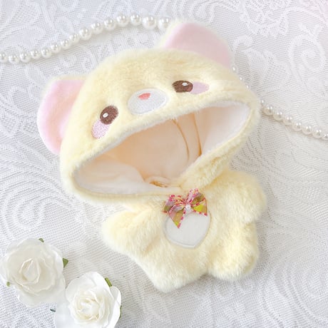 【ぬい服】ぬいぐるみ用刺繍入りアニマル着ぐるみ  10cm 用【推し活グッズ】