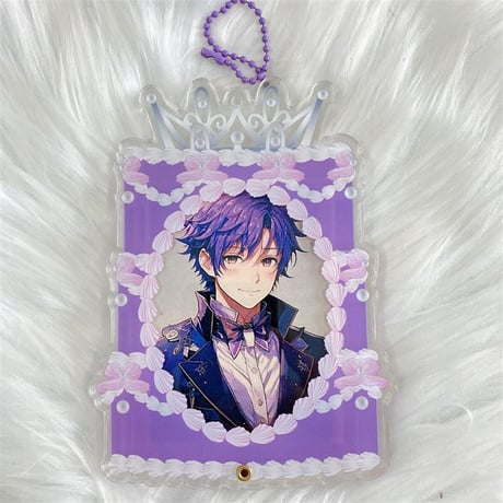 【G.triGerオリジナル 推し活グッズ】アクリルフレーム【ケーキ】【トレカ・アクスタ用】