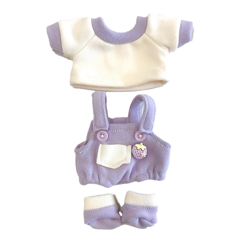 ぬい服 シャツサロペット6点 ぬい服シャツサロペット6点