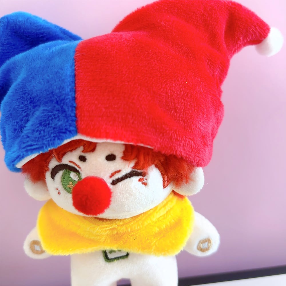 ぬい服】帽子&赤い鼻&衿セット【ピエロ】 10cm用 | G.triGer