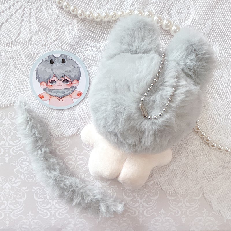 MANCOTTON】10cm無属性ぬいぐるみ【ふわふわケモ耳】 | G.triGer