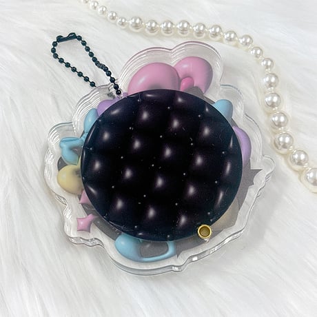 【G.triGerオリジナル 推し活グッズ】缶バッジ用アクリルフレーム 【ぷっくり】58mm用