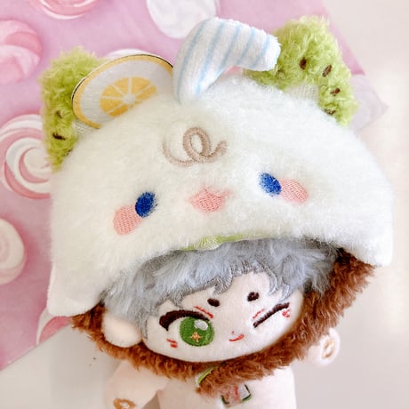 【ぬい服】ぬいぐるみ用着ぐるみキャップ 10cm用【推し活グッズ】