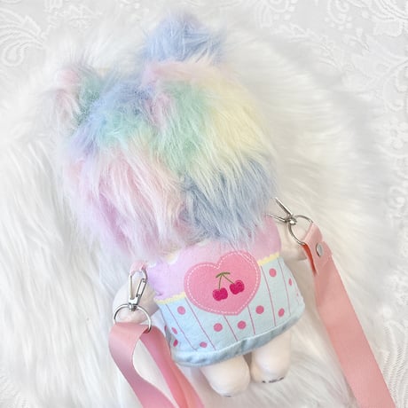 【ぬいバッグ】【ぬい服】ぬいぐるみ用ケーキ型バッグ【10~20cm用】【推し活グッズ】