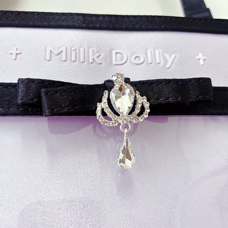 【FUYUUNEKO】チャーム付きフリル痛バッグ milk dolly【推し活グッズ】