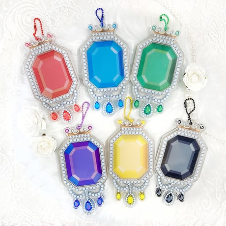 【G.triGerオリジナル】アクリルフレーム【ジュエリー】58mm缶バッジ・アクスタ用【推し活グッズ】