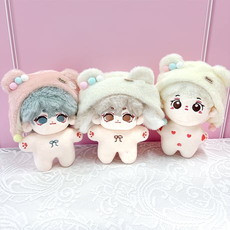 【ぬい服】ぬいぐるみ用くま耳付き帽子 10cm 用【推し活グッズ】